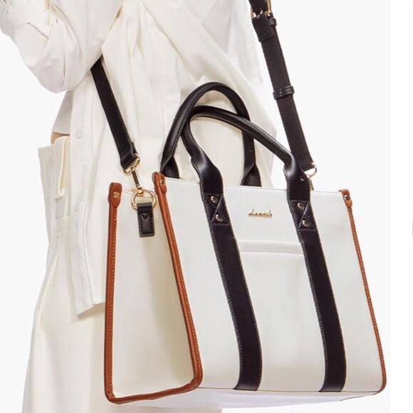 Leather Tote Bag Handbag - Picture 2 of 5